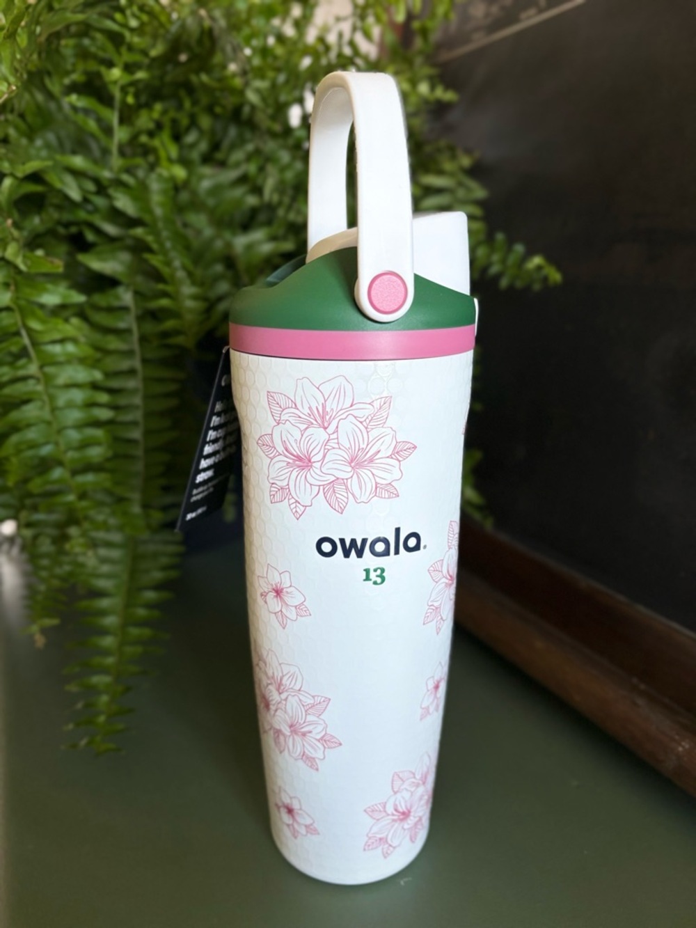 Owala Golf Masters  ‘Zalea FreeSip Sway Azalea 13 Masters NWT Special Edition - Picture 2 of 12